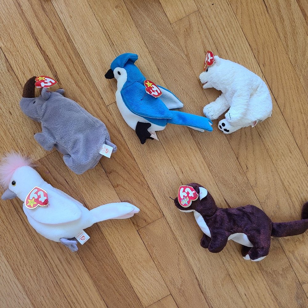 Lot of Ty Beanie Babies